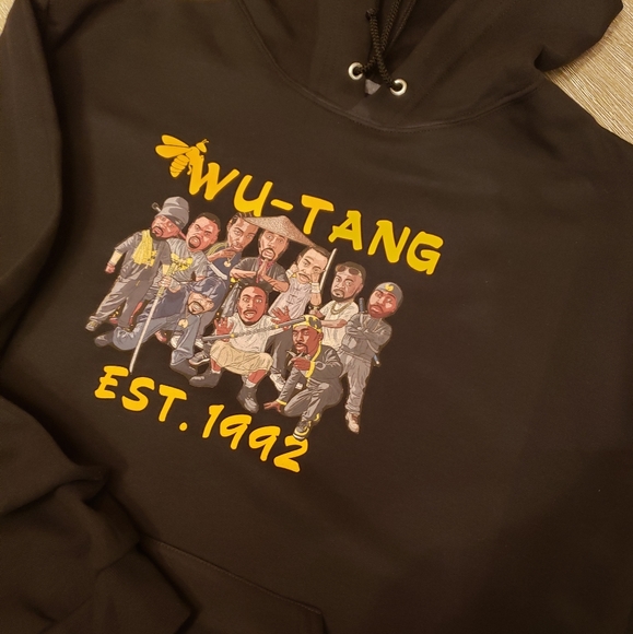 Custom Wu-Tang 1992 Hoodie - Picture 3 of 4